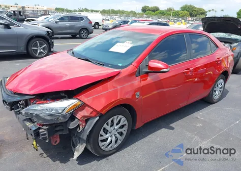 2017 Toyota Corolla Se из США, поврежденный, VIN 2T1BURHEXHC951888